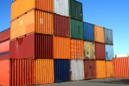 Containers no porto